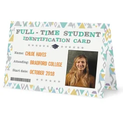 Clearance Photo Back To School Card - Student ID Card Photo