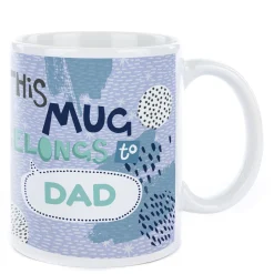 Card Factory Photo Bev Hopwood Mug - Belongs To Dad