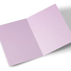 Kids Card Factory Photo Birthday Card - 5 Photos Purple Frames