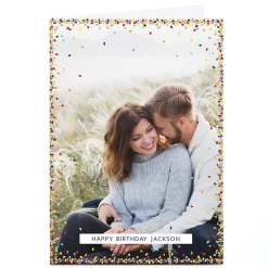 Kids Card Factory Photo Birthday Card - 1 Photo Any Message