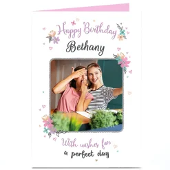 New Photo Birthday Card - A Perfect Day Photo|Birthday