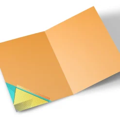 Hot Photo Birthday Card - Abstract Pop Art, Editable Age For Nephew|For Grandson