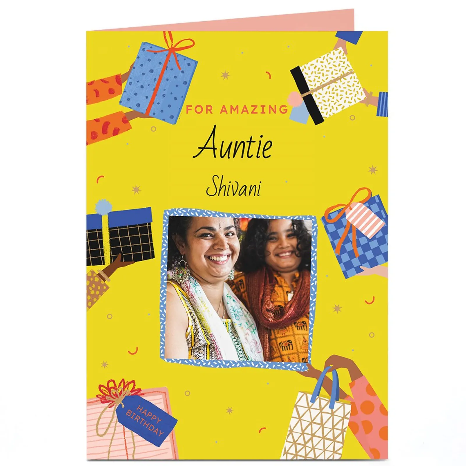 Sale Photo Birthday Card - Amazing Birthday Gifts For Auntie|Birthday