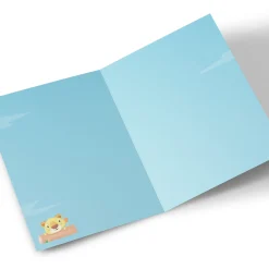 Kids Card Factory Photo Birthday Card - Brother Go Wild, Editable Age