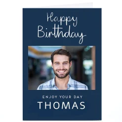 Card Factory Photo Birthday Card - Enjoy Your Day