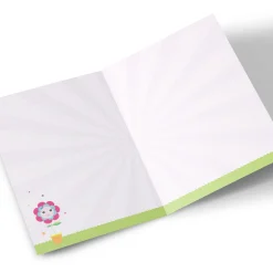 Clearance Photo Birthday Card - Flowerpots Granddaughter, Editable Age Kids For Granddaughter|For Daughter