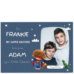 Outlet Photo Birthday Card - For a Super Brother Kids For Brother|For Kids