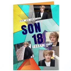 Card Factory Photo Birthday Card - For An Amazing, Editable Age