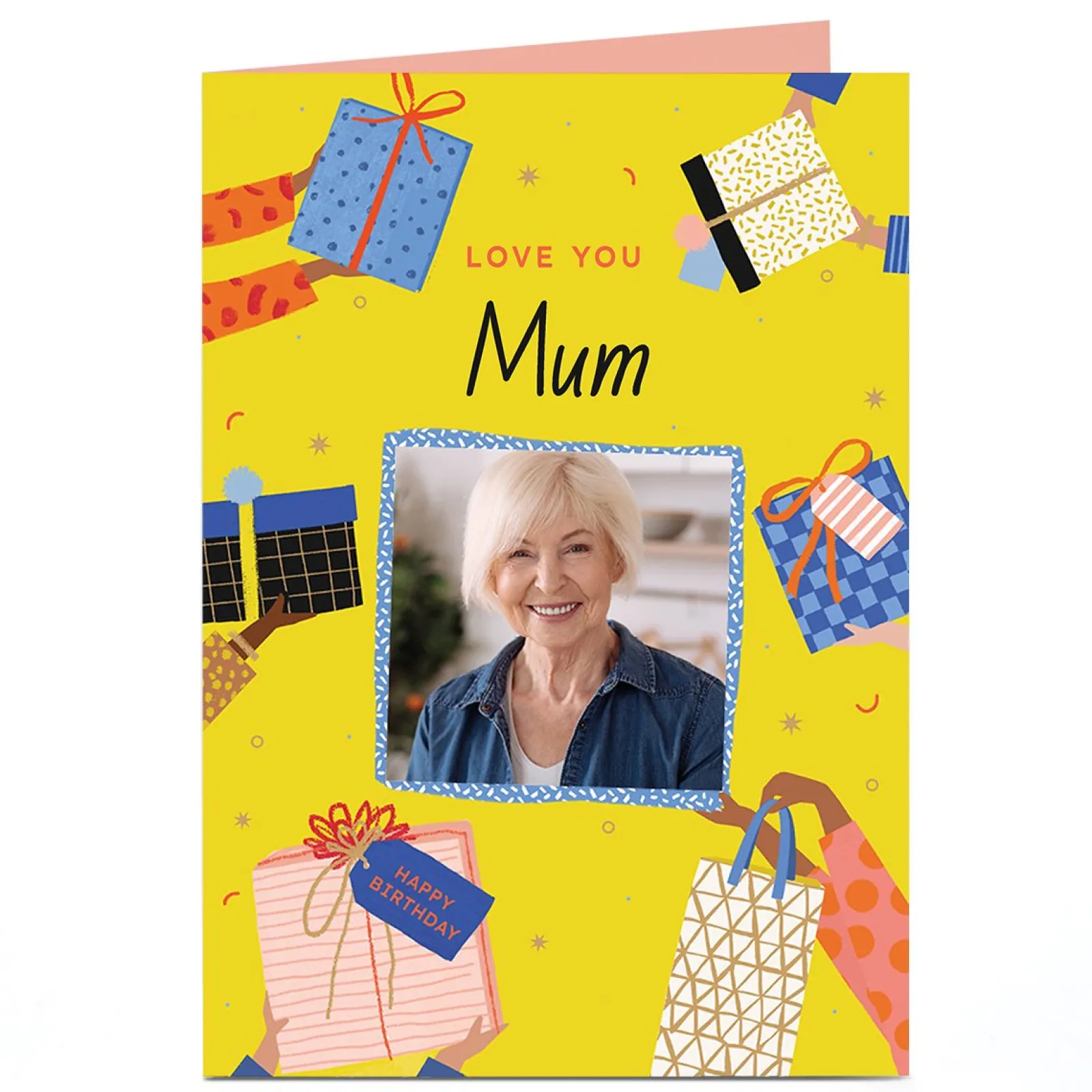 Hot Photo Birthday Card - Love You For Mum|Mum