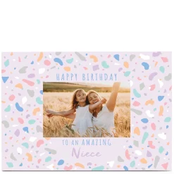Kids Card Factory Photo Birthday Card - To An Amazing Niece