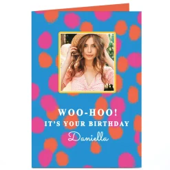 Outlet Photo Birthday Card - Woo-Hoo It's Your Birthday For Sister|For Niece