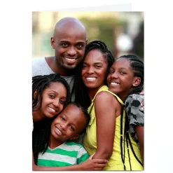 New Photo Card - Any Occasion Portrait Anniversary|Photo