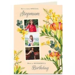 Card Factory Photo Card - Floral Any Occasion & Relation
