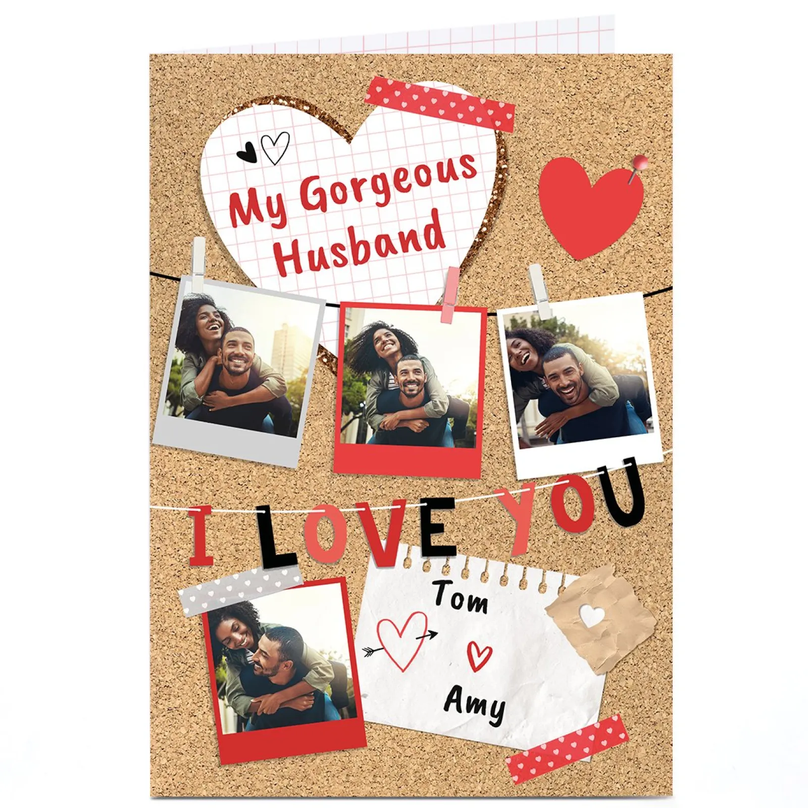 Sale Photo Card - I Love You Polaroids For Wife|For Girlfriend