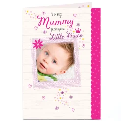 Discount Photo Card - Mummy's Little Prince For Mum|Mum