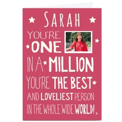 Photo Card - You're One in a Million For Friend|For Friend