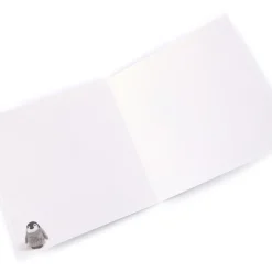 Card Factory Photo Card New Baby - Pink Penguin