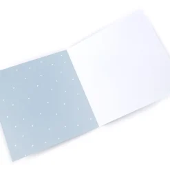 Discount Photo Christmas Card - Blue Wreath Season's Greetings Christmas|Photo