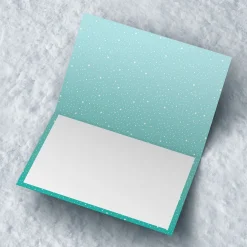 Discount Photo Christmas Card - Happy Trees Christmas|Photo