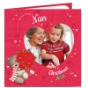 Outlet Photo Christmas Card - Hugs, Red Flowers Christmas|Photo