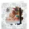 Sale Photo Christmas Card - Leaves And Snowflakes Christmas|Photo