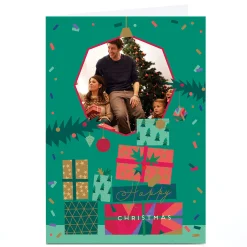 Sale Photo Christmas Card - Stack Of Gifts Christmas|Photo