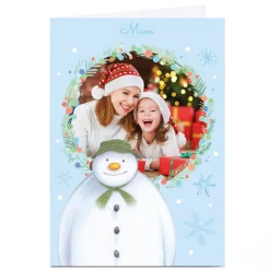 Card Factory Photo Christmas Card - The Snowman, Mum