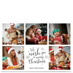 Hot Photo Christmas Card - We Wish You A Merry Christmas Christmas|Photo