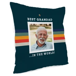 Best Photo Cushion - Best in the World, Any Name Personalised Cushions|Photo Gifts