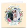 Card Factory Photo Dalia Clark Wedding Card - Floral