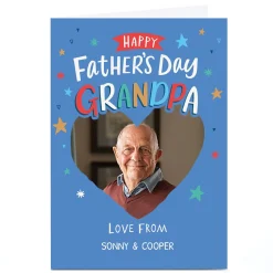 Hot Photo Ebony Newton Father's Day Card - Happy Father's Day Grandpa Father's Day|Photo