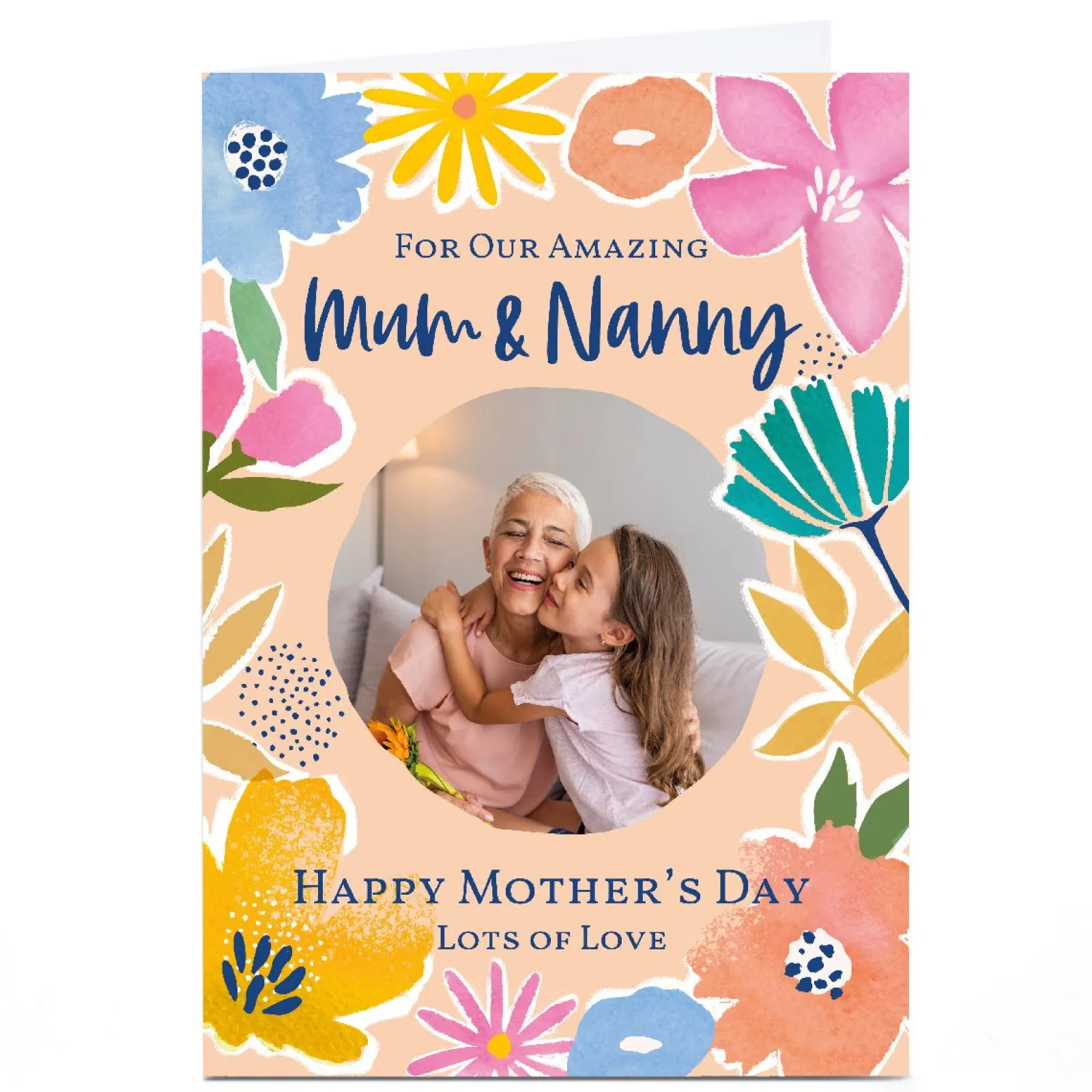 Online Photo Ebony Newton Mother's Day Card - Mum & Nanny Photo