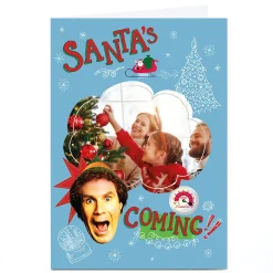 Discount Photo Elf Christmas Card - Santa's coming! Tv & Film|Christmas