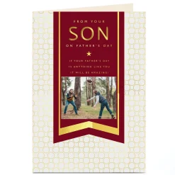 Discount Photo Father's Day Card - Amazing Like You, From Your Son Father's Day|Photo