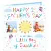 Card Factory Photo Father's Day Card - First Father's Day, Sunshine