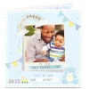 Card Factory Photo Father's Day Card - First Father's Day Rainbow