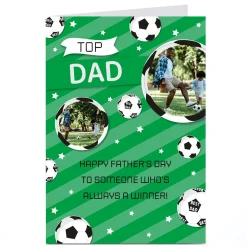 Outlet Photo Father's Day Card - Football Dad Father's Day|Photo