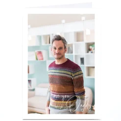 Card Factory Photo Father's Day Card - Love You Daddy Script