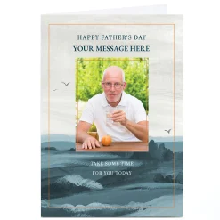 Outlet Photo Father's Day Card - Take Some Time For You Father's Day|Photo