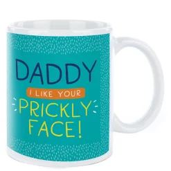 Card Factory Photo Father's Day Mug - Daddy, Prickly Face