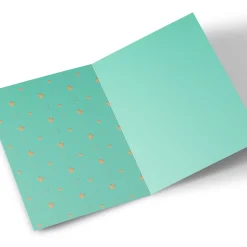 Discount Photo Grandparents Day Photo Card - Blue & Orange Stars Photo