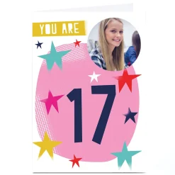 Sale Photo Hello Munki Birthday Card - Age 17 Special Age|Daughter
