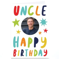 Card Factory Photo Hello Munki Birthday Card - Uncle