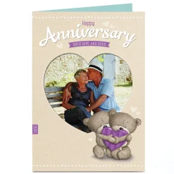 Sale Photo Hugs Anniversary Card - Love Heart Frame Anniversary|Photo