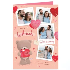 Card Factory Photo Hugs Bear Anniversary Card - Always Be Yours