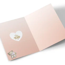 Card Factory Photo Hugs Bear Mother's Day Card - Lots Of Love