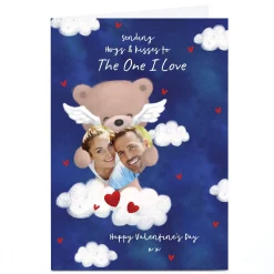 Card Factory Photo Hugs Valentine's Day Card- Bear in The Clouds, One I Love