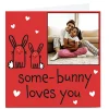 Card Factory Photo Juniper & Rose Valentine's Day Card - Some Bunny Loves You