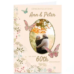 Card Factory Photo Kerry Spurling Anniversary Card - 60th Anniversary