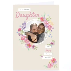 Card Factory Photo Kerry Spurling Birthday Card - Daughter